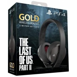 PlayStation Gold Wireless Headset New Series - The Last of Us Part II Limited Edition