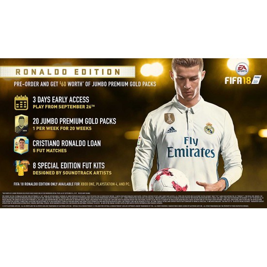 قیمت FIFA 18 Ronaldo Edition - Xbox One