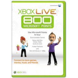 Xbox Live 800 point EU