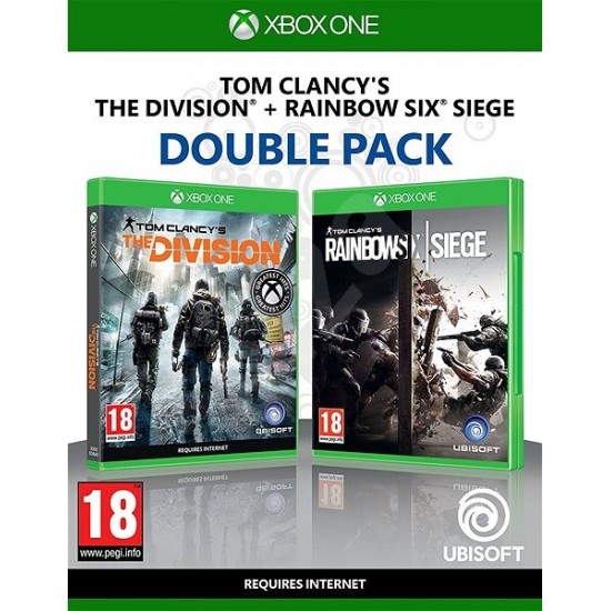 قیمت Tom Clancys The Division + Rainbow Six Siege Double Pack XBOX ONE