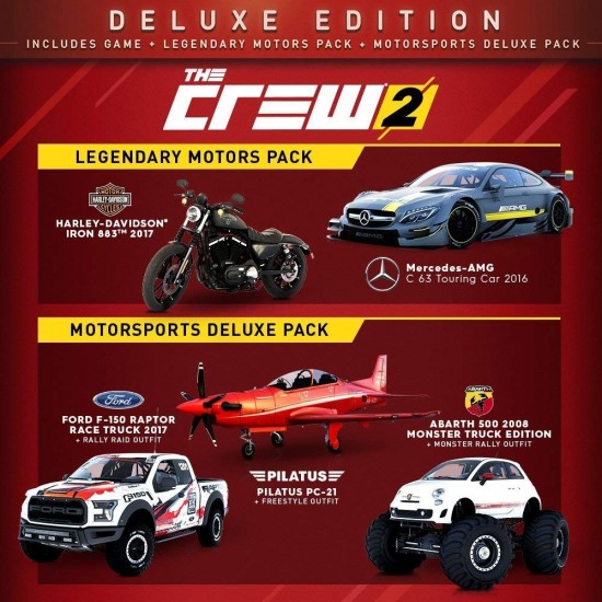 قیمت The Crew 2 Deluxe Edition - Xbox One