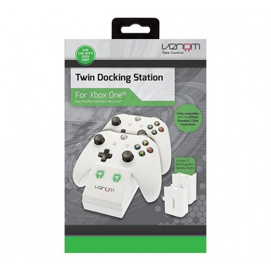 قیمت Venom Xbox One Twin Docking Station Rechargeable Battery Packs