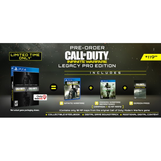 قیمت PS4_Call Of Duty Infinite Warfare Pro Edition