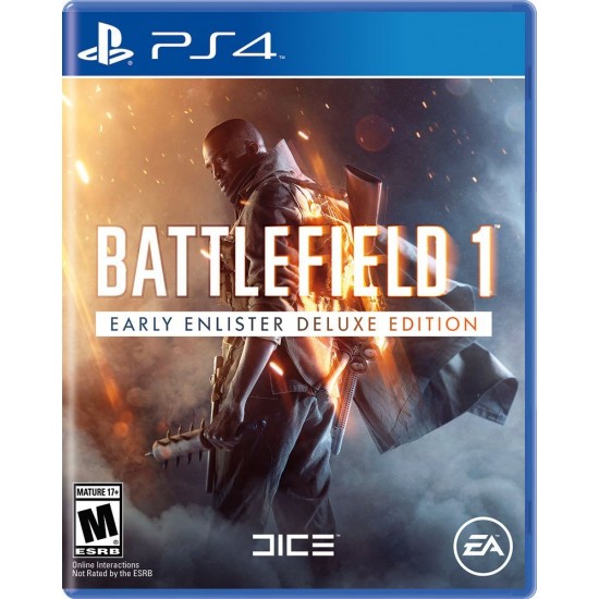 قیمت Battlefield 1 Early Enlister Deluxe Edition - PlayStation 4