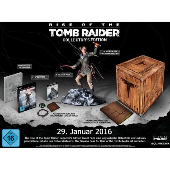 قیمت Rise of the Tomb Raider Collectors Edition