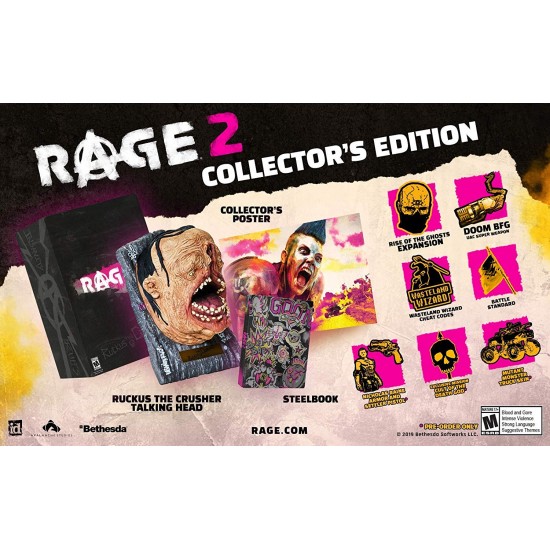 قیمت Rage 2 Collectors Edition - PlayStation 4 (فاقد بازی استیل بوک)