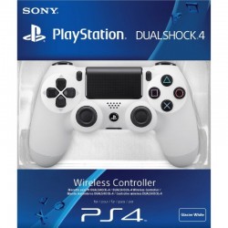 PS4 DualShock 4 White New Series - Refurbished