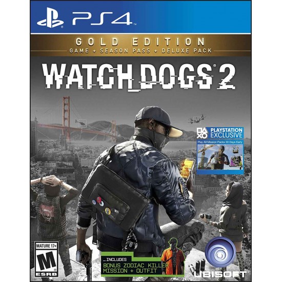 قیمت Watch Dogs 2 Gold Edition- PlayStation 4