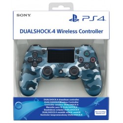 PS4 DualShock 4 - New Series - Blue Camo -Refurbished