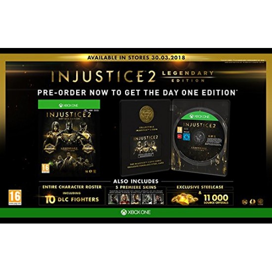 قیمت XBOX ONE Injustice 2 Legendary Edition Day One Limited Steelbook Edition
