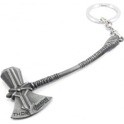 Avengers Infinity War Thor Axe Stormbreaker Alloy Antique Silver Colour Keychain