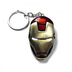  Iron Man Mask Keychain Ironman Avengers Keyring