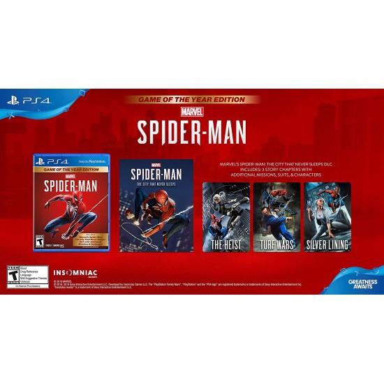 قیمت Marvels Spider-Man: Game of The Year Edition - PlayStation 4