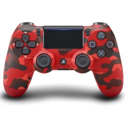 PS4 DualShock 4 - New Series - Red Camo