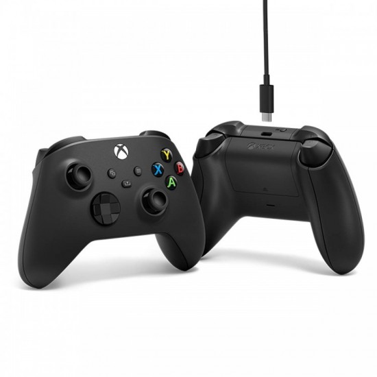 قیمت Xbox Wireless Controller with USB-C Cable - New Series - Carbon Black
