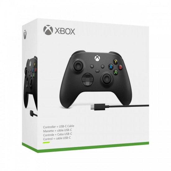 قیمت Xbox Wireless Controller with USB-C Cable - New Series - Carbon Black