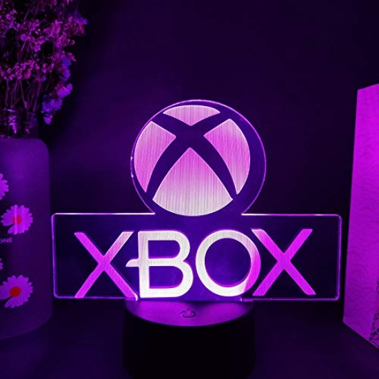 قیمت Xbox Game Icon 3D Illusion Lamp Gaming
