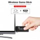 Game 2.4G Wireless Controller Gamepad 4K Ultra HD Game Stick - White