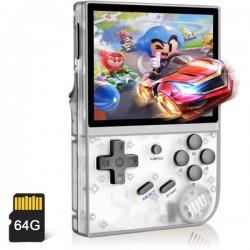 ANBERNIC RG35XX Crystal Handheld Game Console with 5000 Games