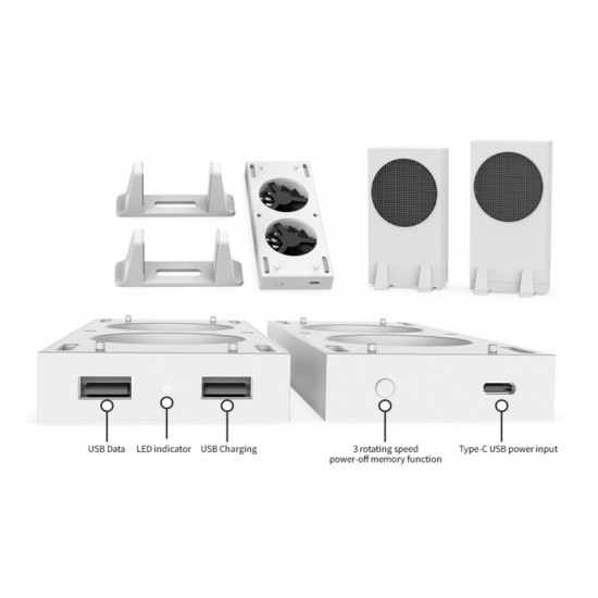 قیمت Dobe Cooling Vertical Stand for XBOX Series S