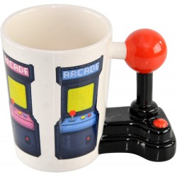 HOME-X Novelty Coffee Mug With Joystick Handle for Office or Home Kitchen