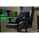 Razer Iskur X Gaming Chair with Head and Lumbar Cushion - Black/Green - XL