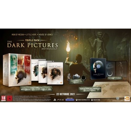  The Dark Pictures Anthology Triple Pack PS4 