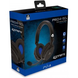 Stereo Gaming Headset PRO4-50S PS5/PS4 Headset - Black
