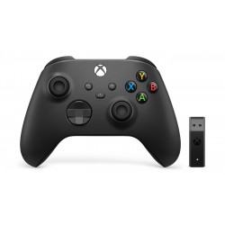 Xbox Wireless Controller with Adapter for windows 10 - New Series - Carbon Black