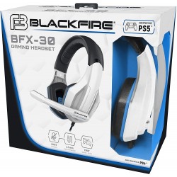 Blackfire BFX-30 Gaming Headset for PS5 PS4 - White