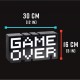 قیمت Game Over Light - 8-Bit Pixel