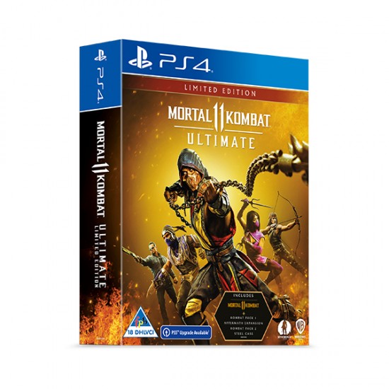 قیمت Mortal Kombat 11 Ultimate – Limited Edition (Steelbook Edition) PS4
