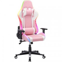 Start Game RGB Gaming Chair - pink